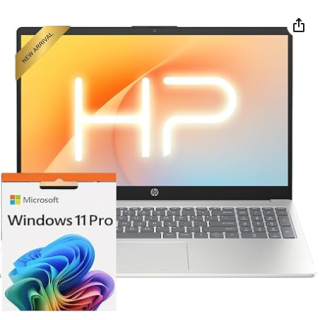HP 15.6 2025/2026 Edition, Intel High-Performance 4 cores N100 CPU, 16GB RAM, 512GB SSD Windows 11 Pro