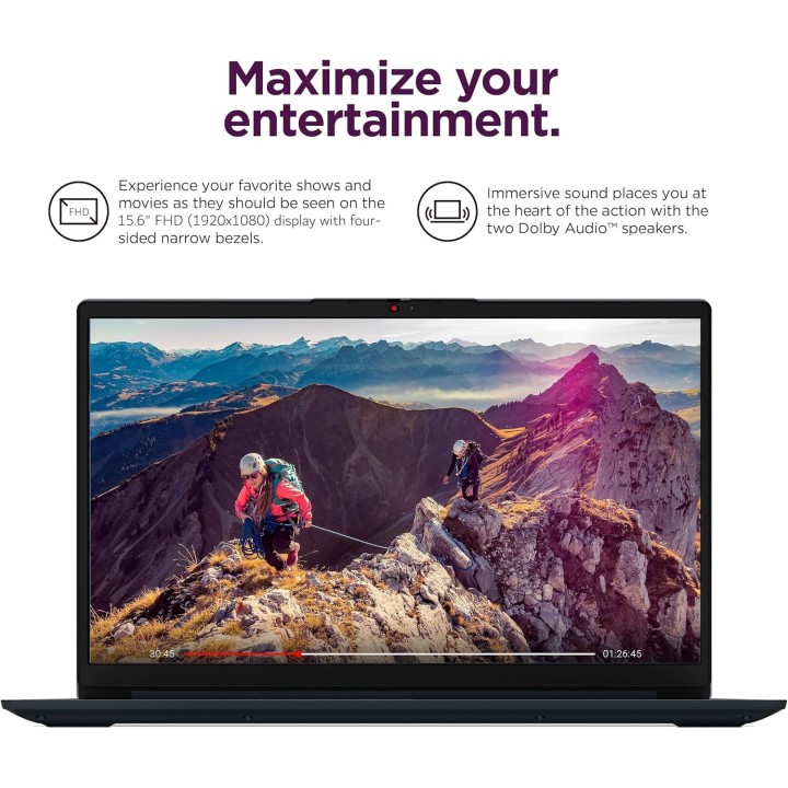 Lenovo Ideapad 15.6" Intel Core I5 16 Gb RAM 512GB SSD